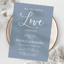 Search for dusty blue rehearsal dinner invitations Script