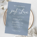 Search for intimate invitations Dusty blue
