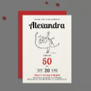 Search for red black and white birthday invitations Stylish