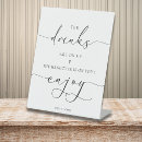 Search for drinks on us sign wedding signs Signature cocktails