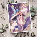 Search for alice in wonderland postcards Watercolor