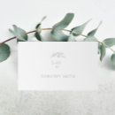 Search for sage green place cards Botanical
