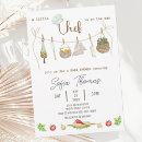 Search for little chef invitations Girl