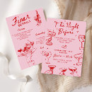Search for rehearsal cocktail party invitations The night before