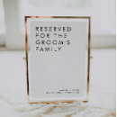 Search for reserved wedding signs Elegant