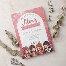 Search for korean birthday invitations Girl
