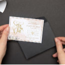 Search for 50th anniversary save the dates Gold