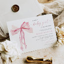 Search for ribbon baby girl shower invitations It's a girl