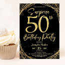 Search for chic 50th birthday invitations Feminine