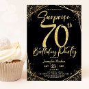 Search for 70th for her birthday invitations Chic
