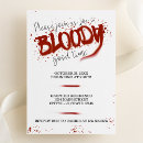 Search for bloody invitations Modern