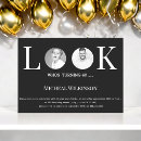 Search for look whos 40 invitations Black and white