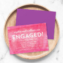 Search for colourful engagement party invitations Vibrant