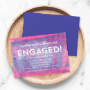 Search for pink engagement party invitations Colourful