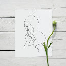 Search for abstract woman art posters Black and white