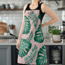 Search for pink and green aprons Tropical