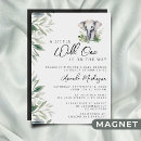 Search for safari elephant baby shower invitations Watercolor