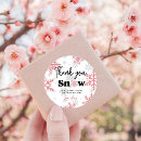 Search for winter thank you stickers Pink