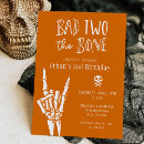 Search for halloween birthday invitations Skull