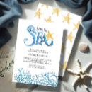 Search for beach baby boy shower invitations Watercolor