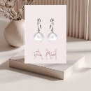 Search for handmade business cards Earring holder