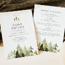 Search for camping hens party invitations Bride