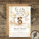 Search for balloon baby boy shower invitations For her