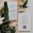 Search for emerald and gold invitations Chic