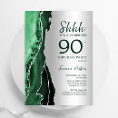 Search for surprise 90th birthday invitations Elegant