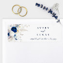 Search for rustic floral return address labels Calligraphy