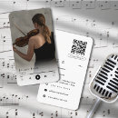 Search for musician business cards Full photo