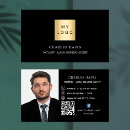 Search for premium business cards Black and white