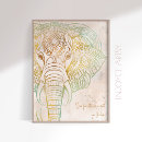 Search for mandala elephant art Gold