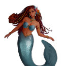 Search for african american mermaid stickers Under the sea