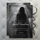 Search for digital shower wedding invitations Black and white
