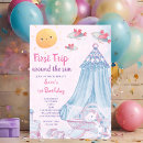 Search for bird 1st birthday invitations Baby girl