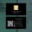 Search for event logo business cards Makeup artist