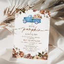Search for lil pumpkin baby shower invitations For her