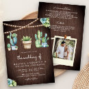 Search for barn wood wedding invitations All in one