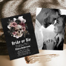 Search for skull hens party invitations Gothic