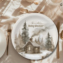 Search for winter baby shower plates Gender neutral