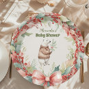 Search for winter woodland plates Watercolor