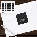 Search for 40th anniversary stickers Black and white