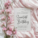 Search for black and white 70th birthday invitations Typography