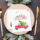 Search for red truck napkins Red and green