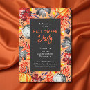 Search for floral halloween invitations Watercolor