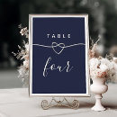 Search for navy blue silver wedding table cards Chic