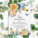 Search for yellow rose birthday invitations Floral