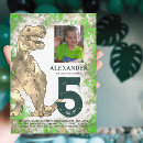Search for t rex birthday invitations Jungle