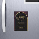 Search for luxury 50th birthday invitations Modern